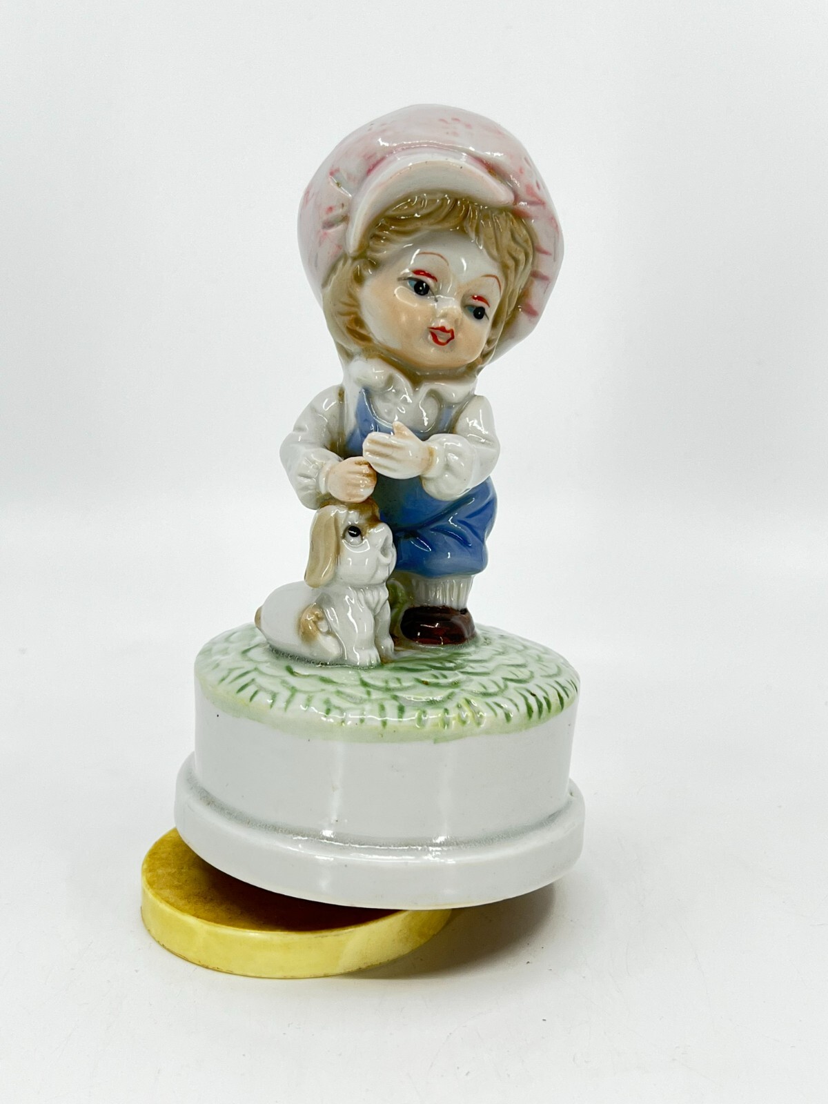 музыкальные шкатулки Vintage Porcelain Figural Music