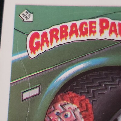 1986 Garbage Pail Kids 127b FLAT TYLER ORIGINAL SERIES 4 Error GPK