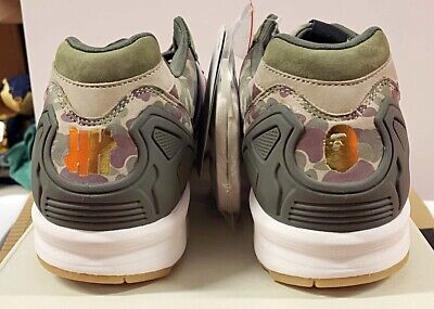 ADIDAS ORIGINAL ZX 5000 UNDFTD BAPE Q34751 SIZE 10.5 GREEN ADIDAS ORIGINAL ZX 5000 UNDFTD BAPE Q34751 SIZE 10.5 GREEN