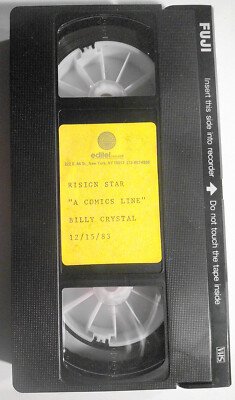 Billy Crystal : Rising Star ''A Comic's Line'' VHS, 1983.  Rare tape.