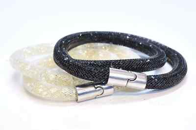 Diamond Style Set Armbänder New Ice Crystal Mesh Armband Double 15-FQ9163/068