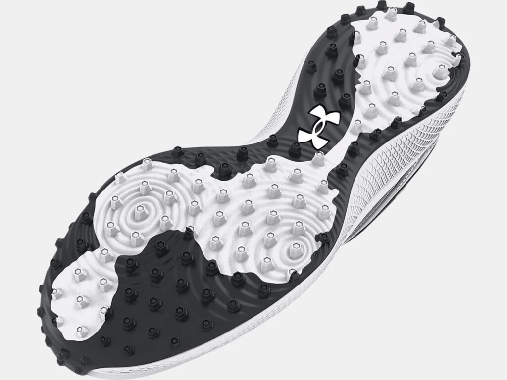未使用！UNDER ARMOUR UAテンポツアー ゴルフシューズ カモフラ白黒 🔥 HOT Under Armour Men's UA Yard Turf Baseball Shoes (Black