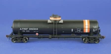 American Limited Models HO #98069 GATC ATSF Santa Fe Tank Car as Delivered 1829