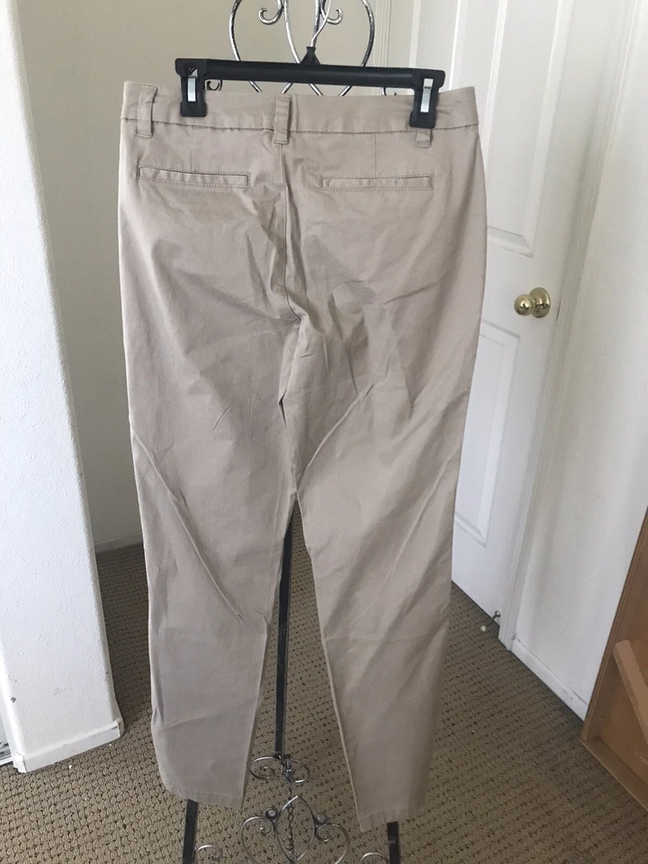 DESTEÑIDO GLORY CHINO FLACO COLOR PIEDRA MARRÓN NUEVO CON ETIQUETAS TALLA 4A JUNIORS Foto 4 de 4