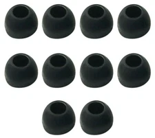 10 Replacement Rubber Cushion Tips for Motorola SF500 Bluetooth Stereo Headset