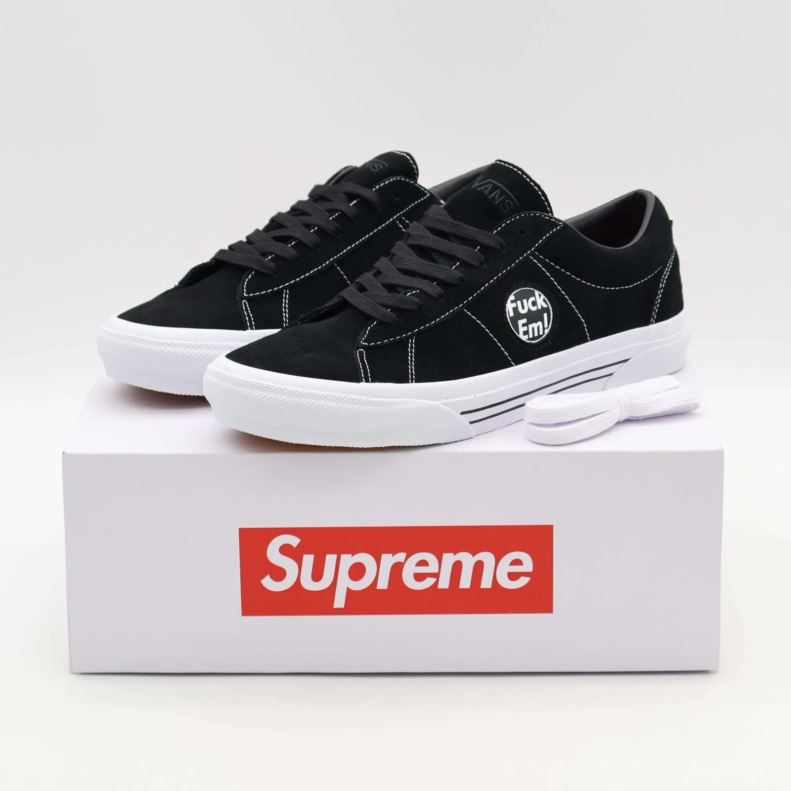 VN000MQ8CJK Supreme Vans Sid noir (hommes)