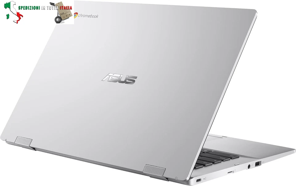 ASUS Chromebook CX1 CX1400CKA, Notebook 14" Anti-Glare, Intel Celeron N4500, RAM - Immagine 4 di 4