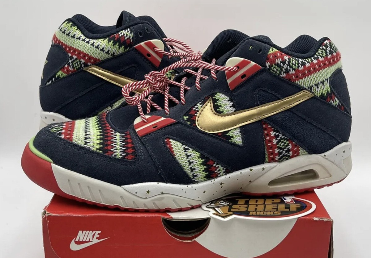 Nike Air Tech Challenge 3 QS Christmas Holiday Authentic Size 11.5