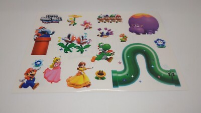 Nintendo Sticker Bogen Super Mario Bros Wonder Exclusive Merchandise