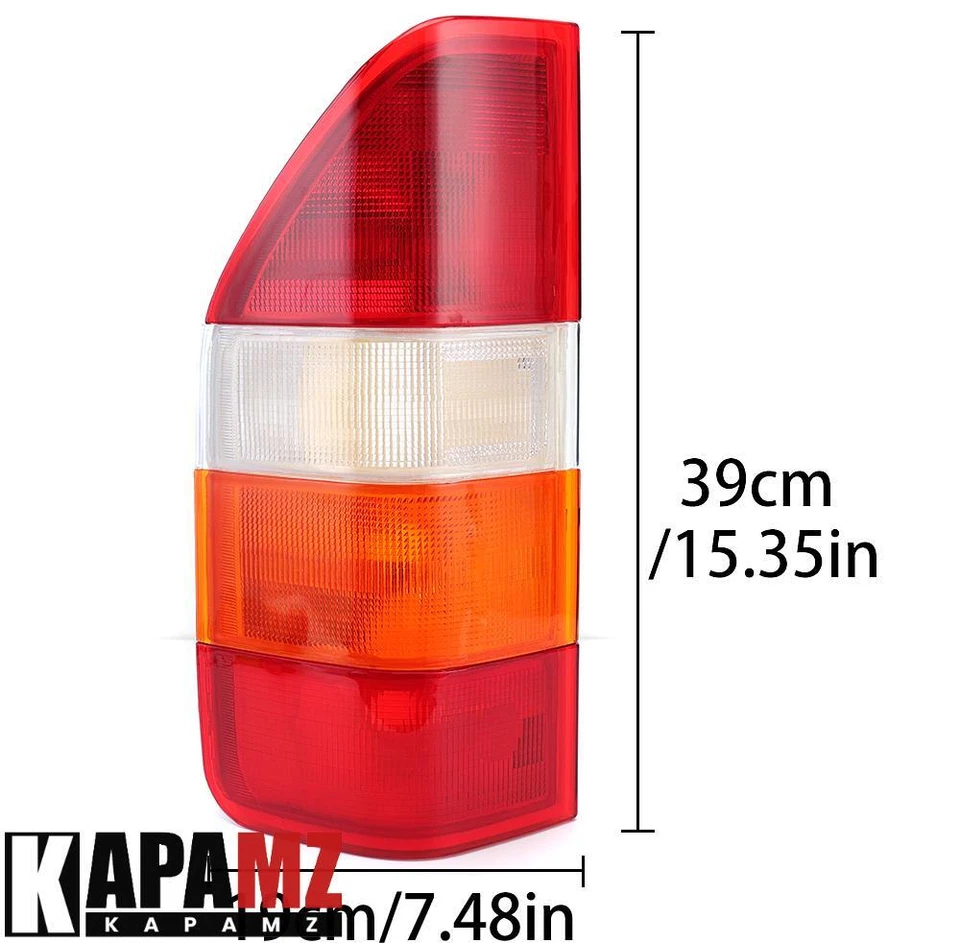 For 1995-2006 DODGE MERCEDES Sprinter Rear Lamp Tail Light PAIR Left & Right Foto 3 de 4