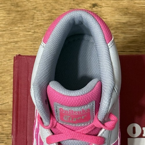Asics Onitsuka Tiger Aaron MT GS Hi Top Trainers Sneakers UK5.5 EU39.5 Grey Pink - Picture 16 of 24