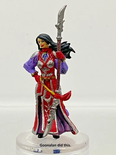 D&D Pathfinder Mini Return Runelords Runelord Sorshen (Lust) UNIQUE