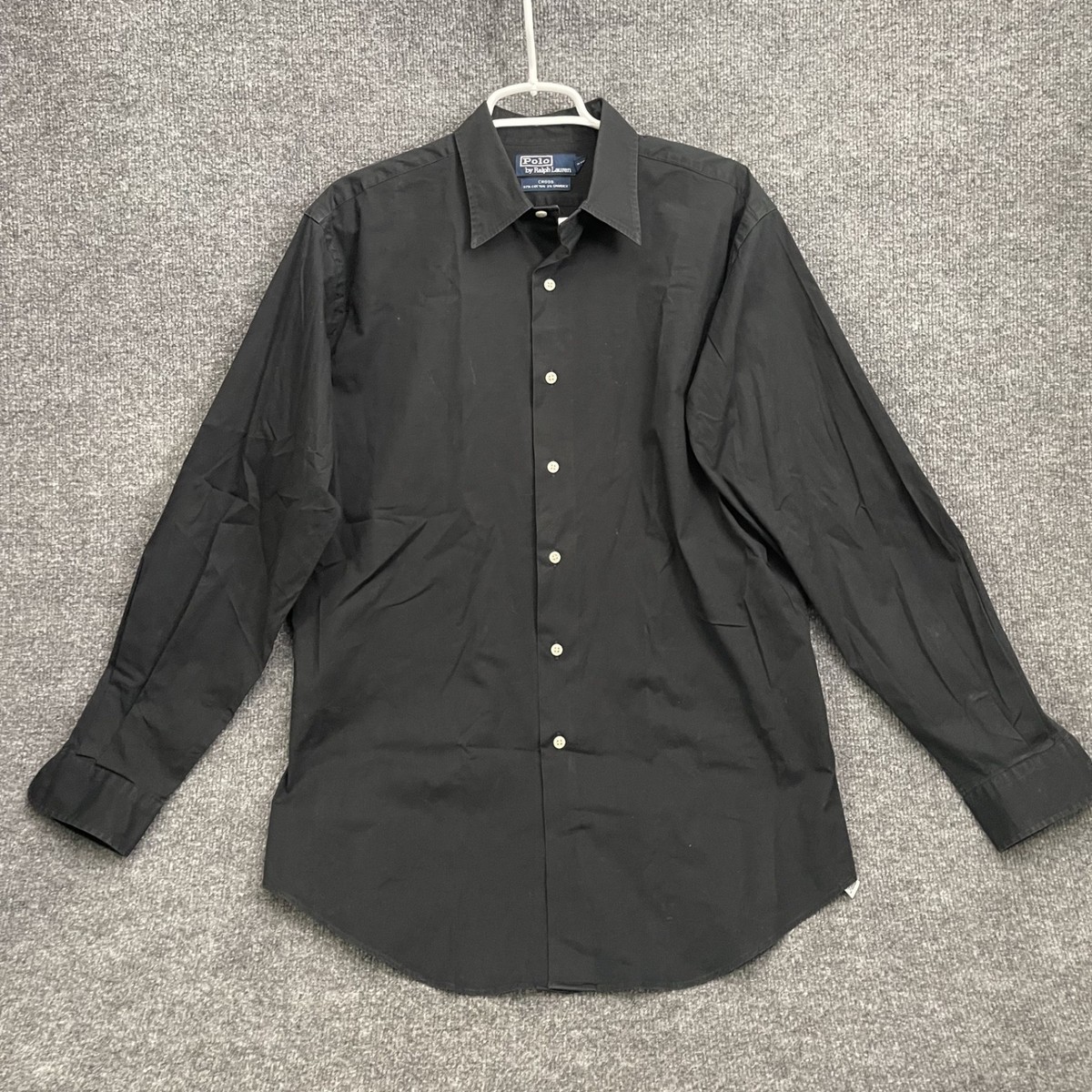 Polo Ralph Lauren Cross Shirt Mens Sz M Button Up Shirt Long 