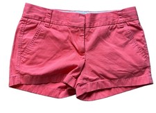 J.Crew Broken-In Chino Shorts Women's Size 2 Salmon