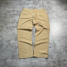 Ralph Lauren 90s Vintage Polo Chino Linen Pants 38/32 Beige Made in China