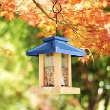 DIY Cedar Hanging Bird Feeder Kit w/ GREEN Top - BRAND NEW by Cedar Alpha