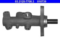 Hauptbremszylinder Ate 03.2125-7708.3 FüR XC70 V70 Volvo S80 S60 25,4Mm M12X1 1