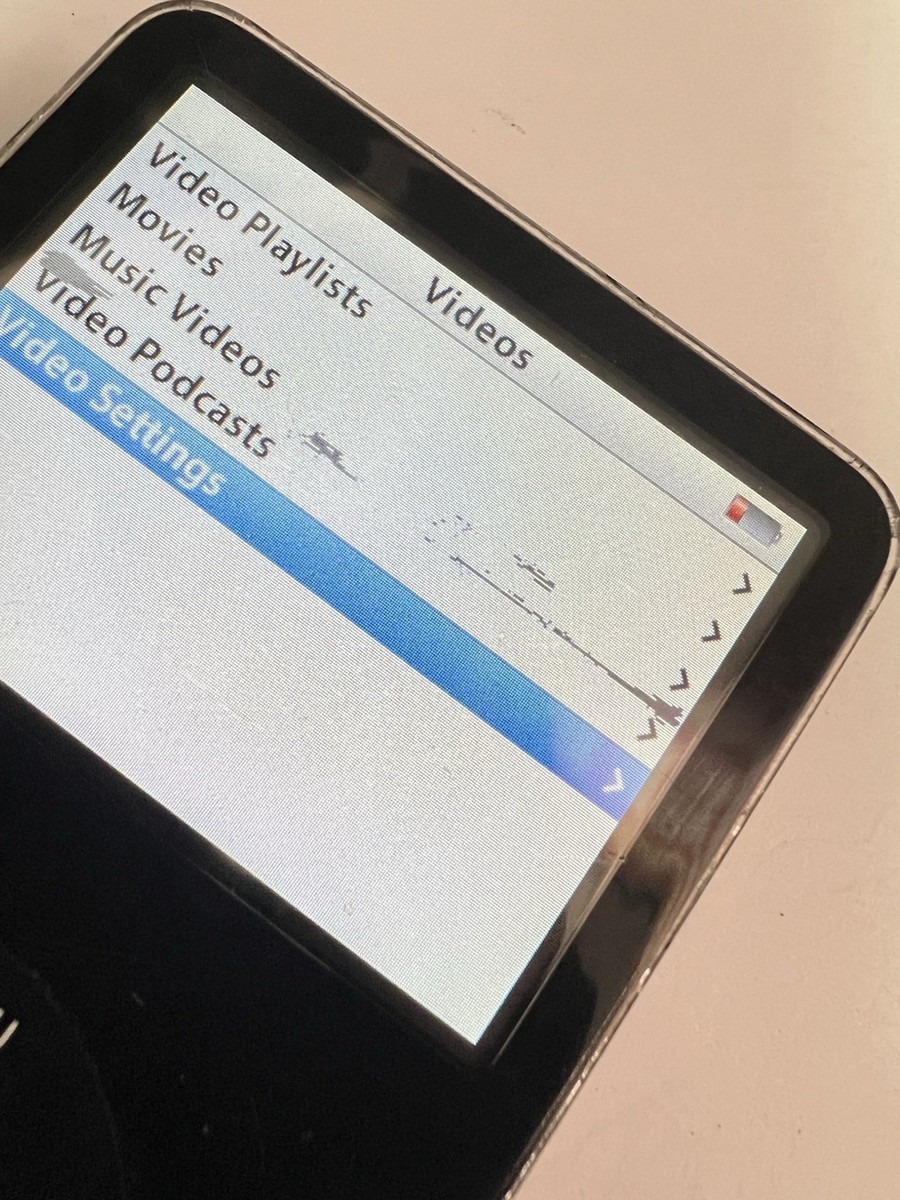 Apple iPod Classic 5th Gen. 80GB - black A1136 | eBay