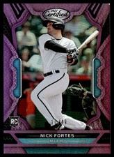 2022 Panini Chronicles Certified Purple Nick Fortes 10/49 #17