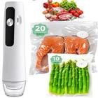 Compact Vacuum Sealer for Food, Handheld Vacuum Sealer Machine with 30 Bags