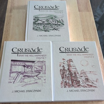 Babylon 5 Crusade What the Hell Happened, Vols. 1-3 (Hardcover)  NEW RARE