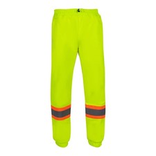 VENDACE Hi Vis Safety Sweatpants for Men Reflective High Visibility Winter Co...
