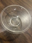 Vintage Pyrex #325 Clear Nesting Glass Mixing Bowl 2-1/2 Qt Text Block Logo