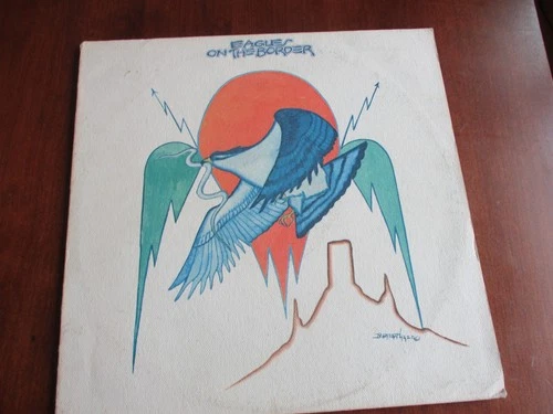 Eagles - On The Border Asylum 7E-1004 LP Record VINYL NM