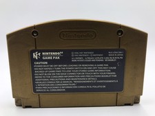 Legend of Zelda Majora’s Mask For Nintendo 64 Gold Holographic Cartridge Tested.