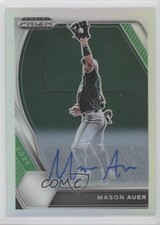 2021 Panini Prizm Draft Picks Silver Prizm Auto Mason Auer #PDP161 Auto 0s55
