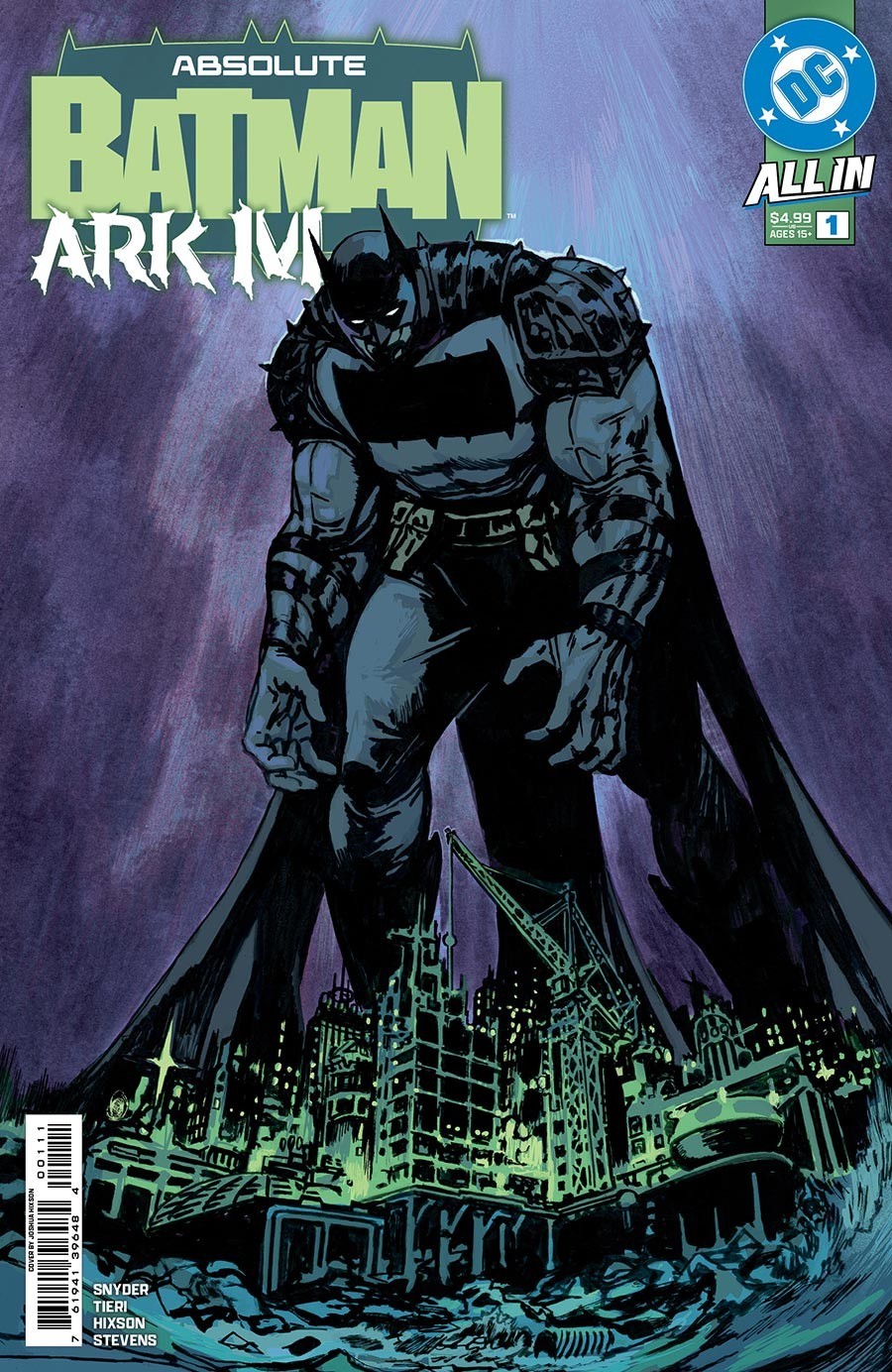 Absolute Batman Ark-M Special #1 One Shot CVR A Joshua Hixson DC NM