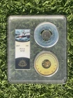 Central America Shipwreck Gold /Seated Liberty Dime Arrows PCGS XF 45 +Gold Nugs