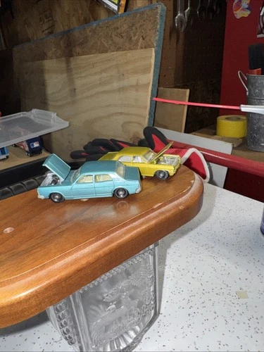 Matchbox Series No. 53, 36 Vtg Ford Zodiac, Opel Diplomat , 2 Car Set