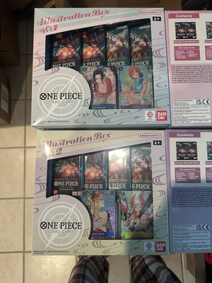 One Piece Illustration Box Volume 1 & 2 Set (Bundle of 2 Boxes - 1