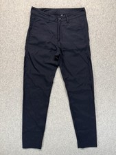 Outlier Slim Dungarees Pants Men’s 29 Black Technical Stretch Made in USA