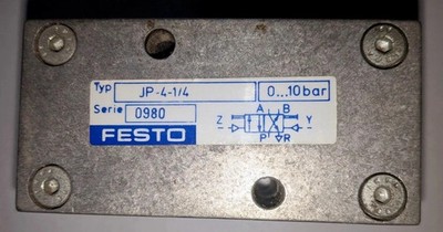 Festo JP-4-1/4 Pneumatikventil - Typ 0980 - Industrial Pneumatic Valve
