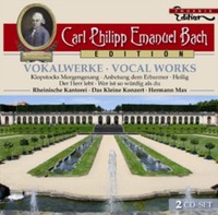 Cpe Bach - Vocal Works - Cd - G3Z