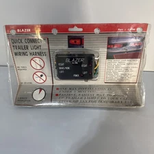 Blazer Quick Connect Trailer Light Wiring Harness New Sealed