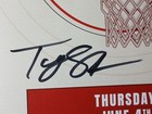 2026 TYRAN STOKES AUTOGRAPHED KANSAS JAYHAWKS BASKETBALL PROGRAM KU BASKETBALL — photo 5