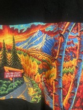 In-N-Out Burger Colorful Colorado ~  Men’s Size XL Black T Shirt