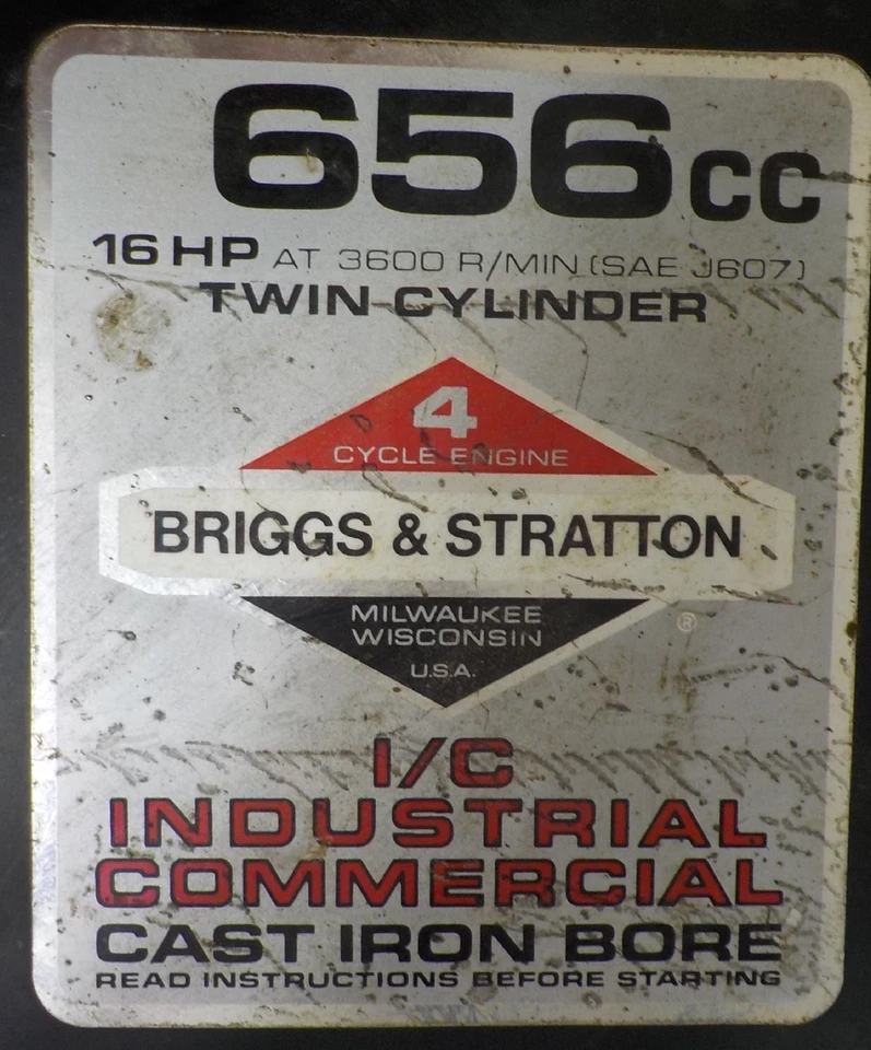 Briggs & Stratton 16HP, 402707 Oil Slinger 393415 (gear, governor) (Lot 760) - Image 4 of 4