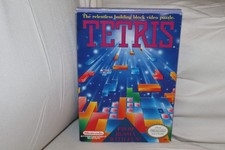 Tetris (Nintendo Entertainment System, 1989) NES W/ BOX AND MANUAL