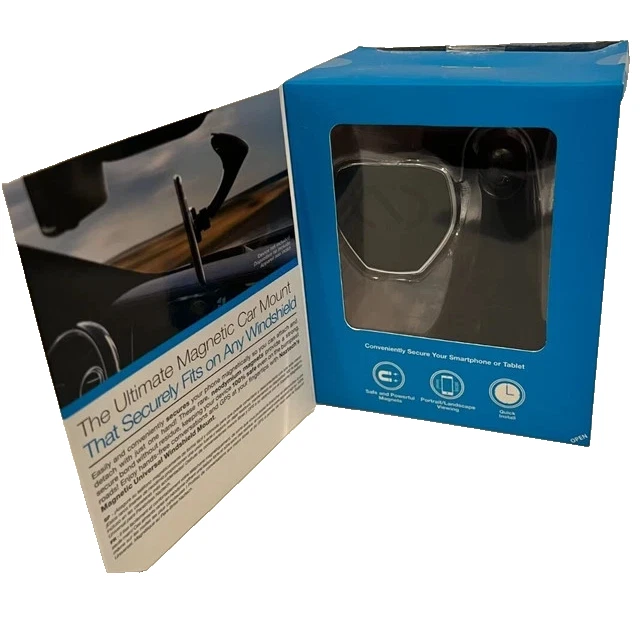 Naztech MagBuddy Elite Windshield Mount Adjustable w Quick & Easy Installation - Image 2 of 4