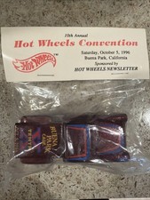 Hot Wheels 10th Annual Convention Buena Park 56 Ford Truck Limited Edition Hot Wheels 10th Annual Convention Buena Park 56 Ford Truck Limited Edition