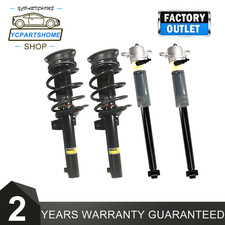 4x Front Rear Shock Struts Assys w/Magnetic For Audi A3 S3 RS3 8V0413029P 16-22