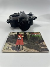 Canon AE-1 Program 35mm SLR Film Camera with 50mm F/1.8 Lens Lens Kit- Working