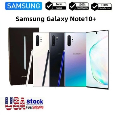  NEW Sealed Samsung Galaxy Note10+ Plus Unlocked Smartphone SM-N975U 12GB+256GB