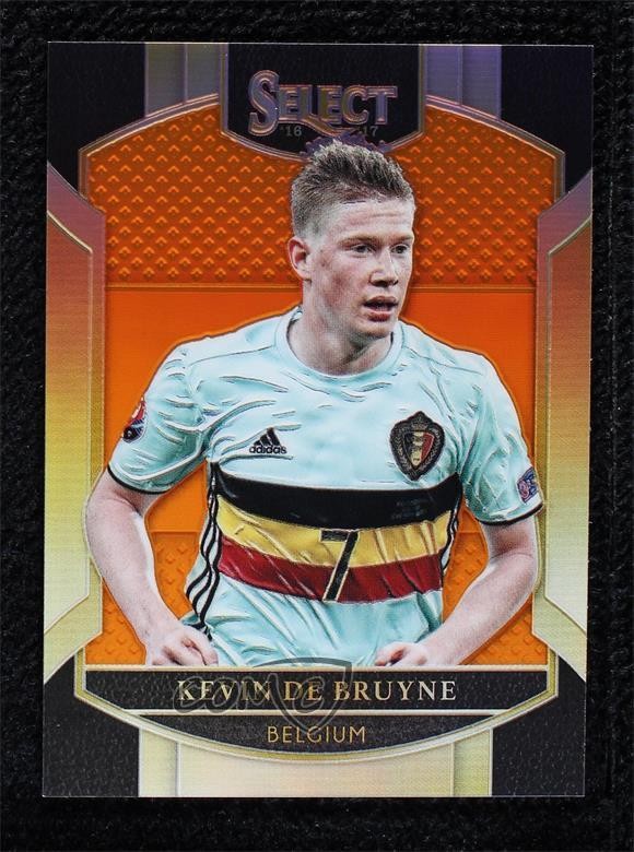 2016-17 Panini Select Terrace Orange Prizm /75 Kevin de Bruyne #59