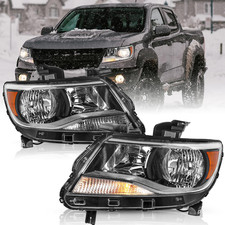 OE Style Fits for 2015-2022 Chevy Colorado [Halogen OE Style] Headlight Assembly