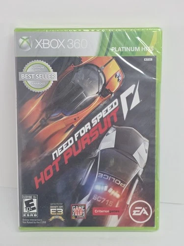 Need for Speed Hot Pursuit Microsoft Xbox 360 Platinum Hits SEALED UNOPENED NEW